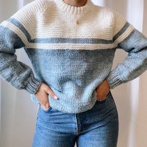Handmade Knitted Chunky Sweater